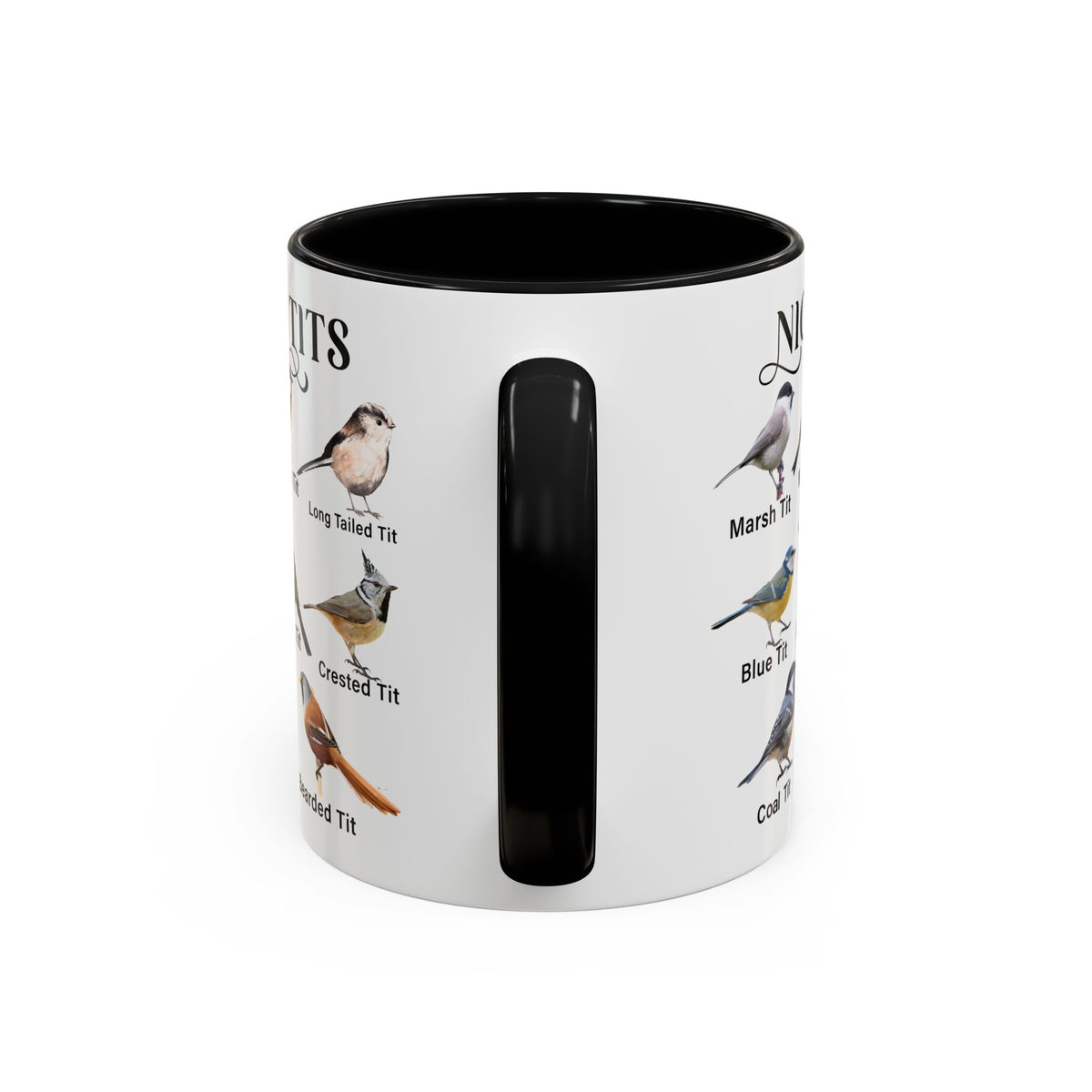 Nice Tits Bird design on an accent mug, view 15